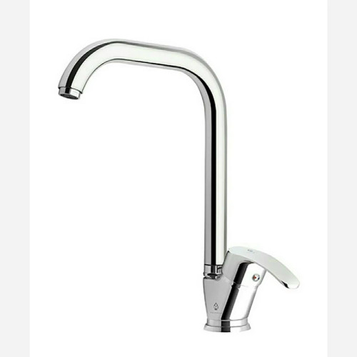 شیر ظرفشویی اردکی کروم با علم بلند